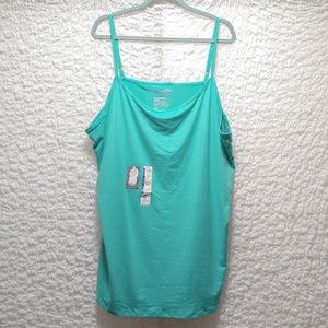 Terra & Sky Tops - Stretchy, long tank top, 4x (28w-30w) Terra & Sky Tops - Stretchy, long tank top, 4x (28w-30w)